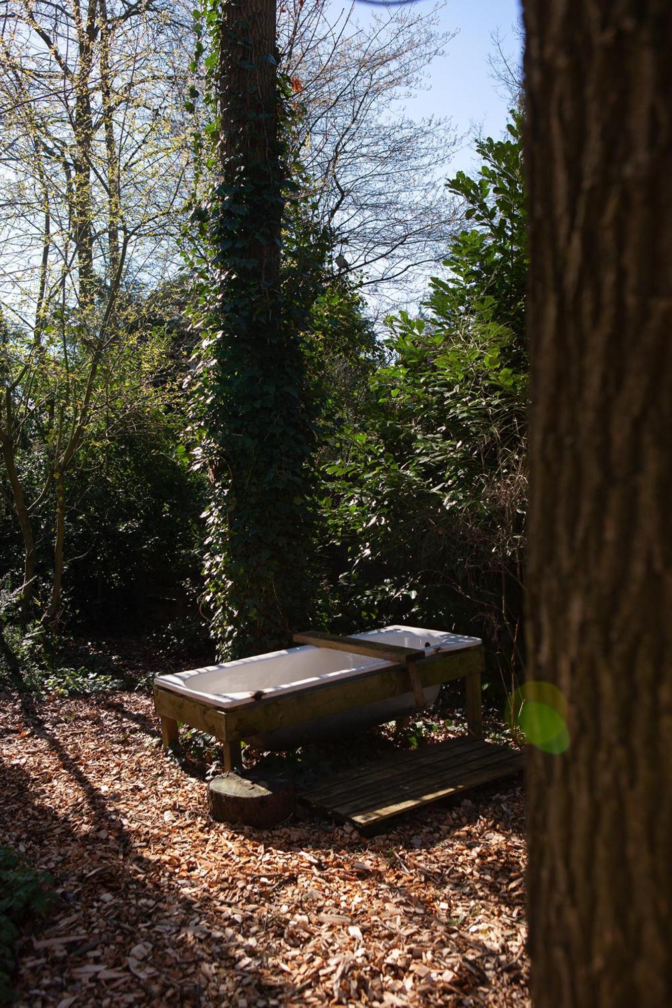 Knus Boshuisje Onder De Eiken Ermelo Buitenkant foto